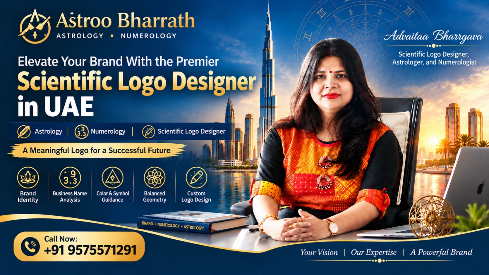 Scientific Logo Designer in UAE